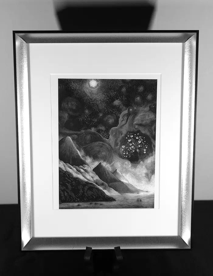 Framed plate